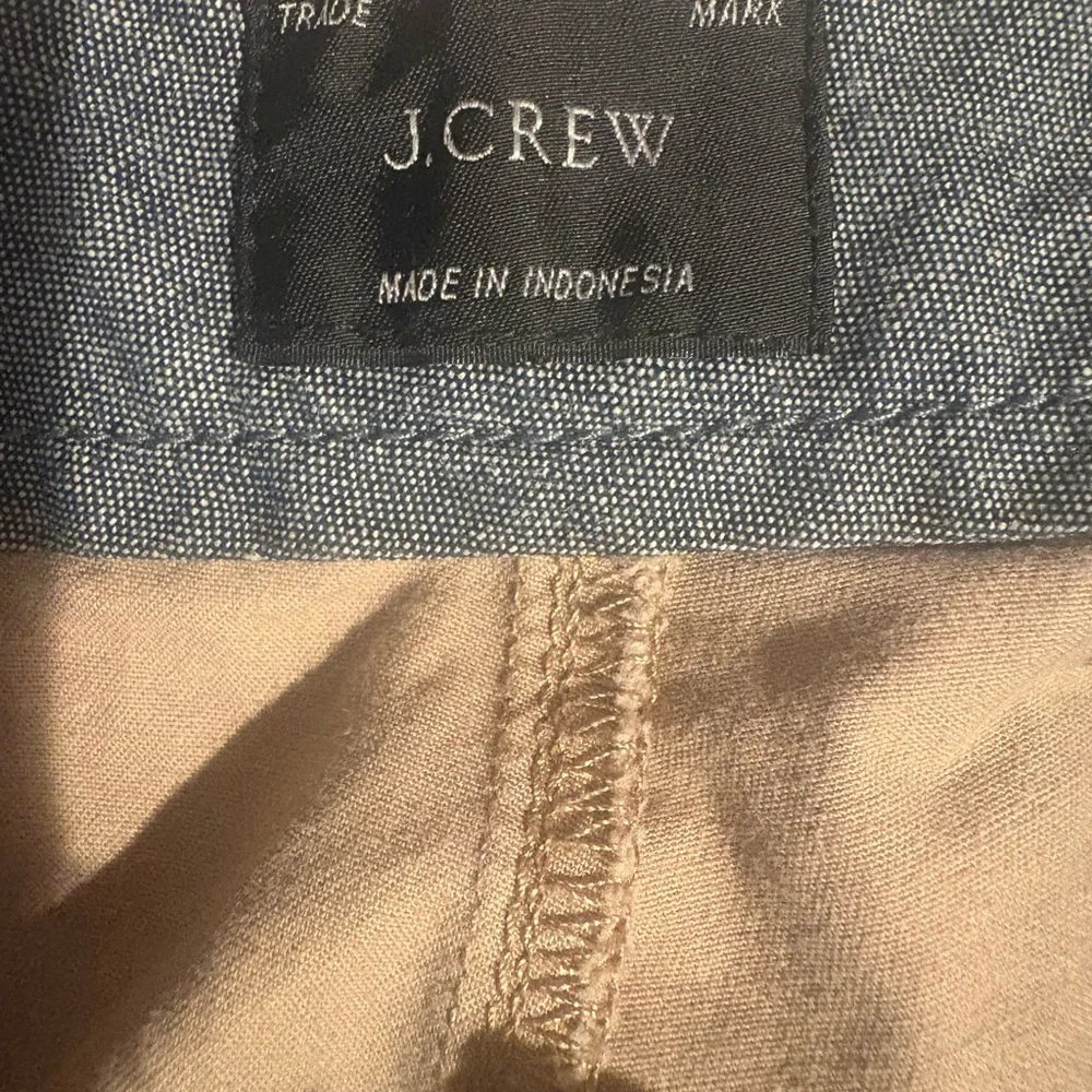J. Crew Men's Khaki Flat Front Shorts